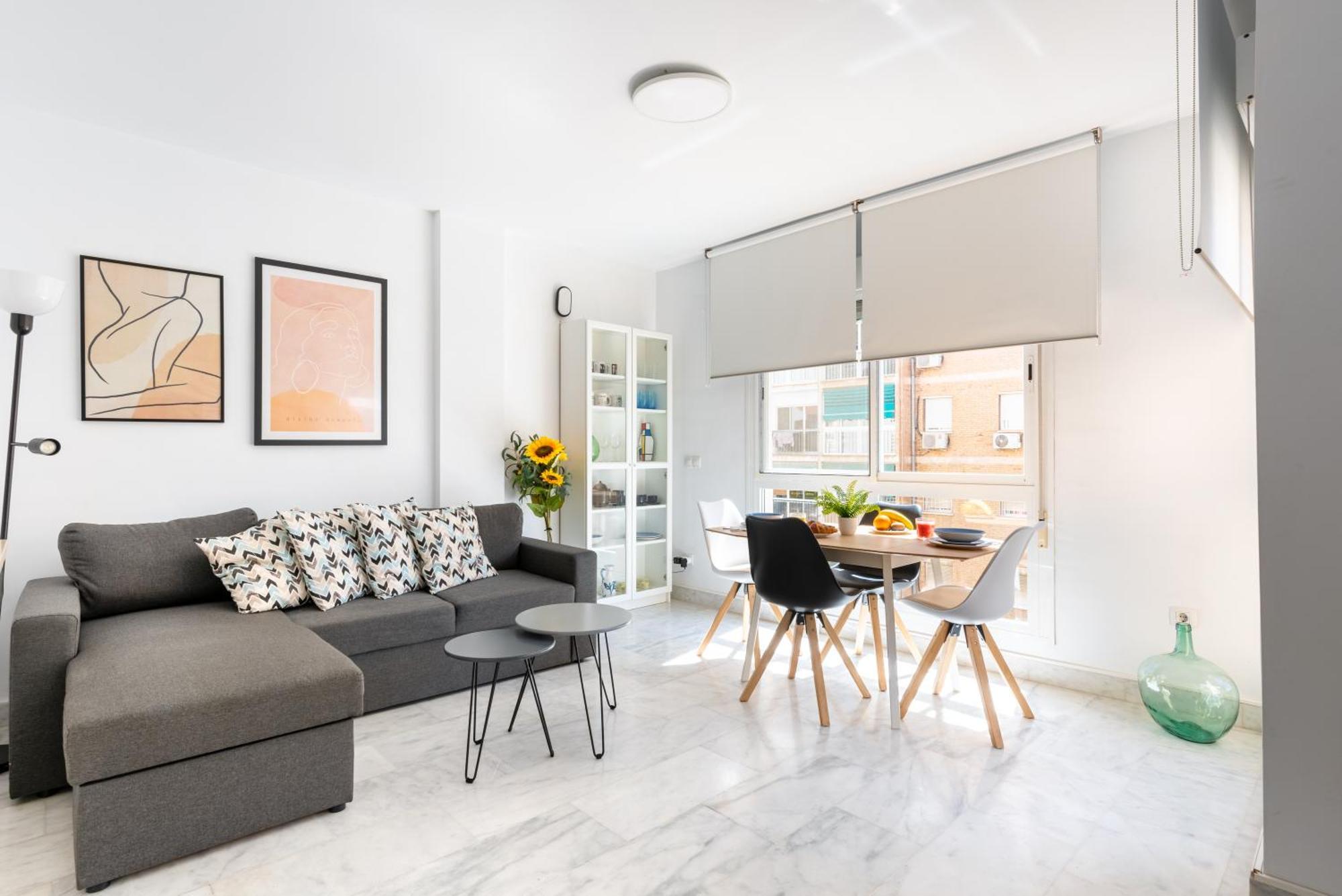Wintowinrentals Quiet Apartment, Good Location, Free Parking Málaga Exterior foto